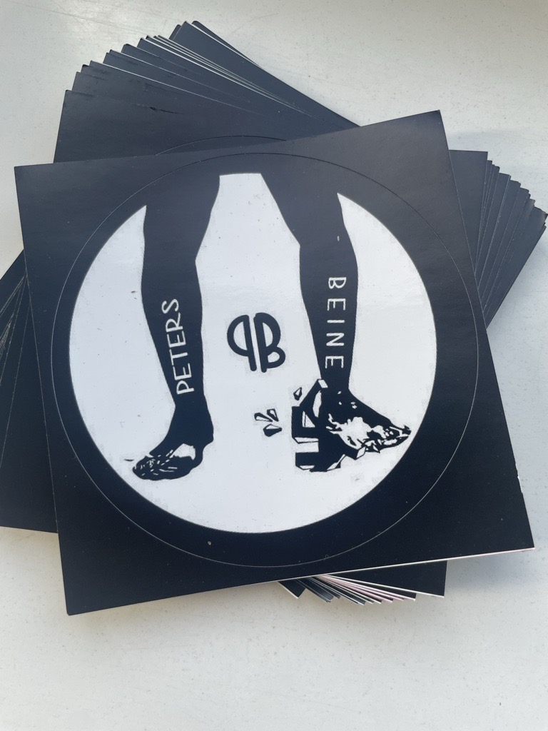 Sticker - Peters Beine 10x