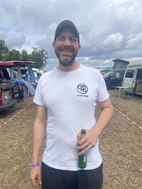 Peters Beine Shirt weiß - Kwalle